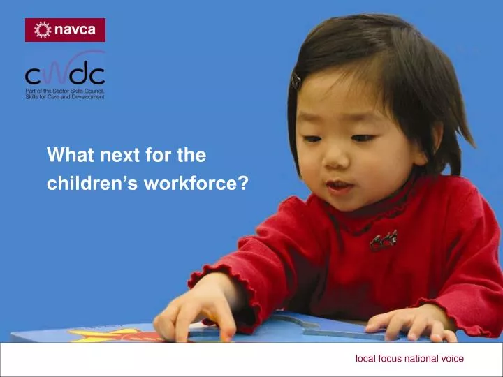 what next for the children s workforce