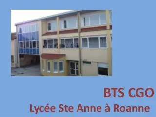 bts cgo lyc e ste anne roanne