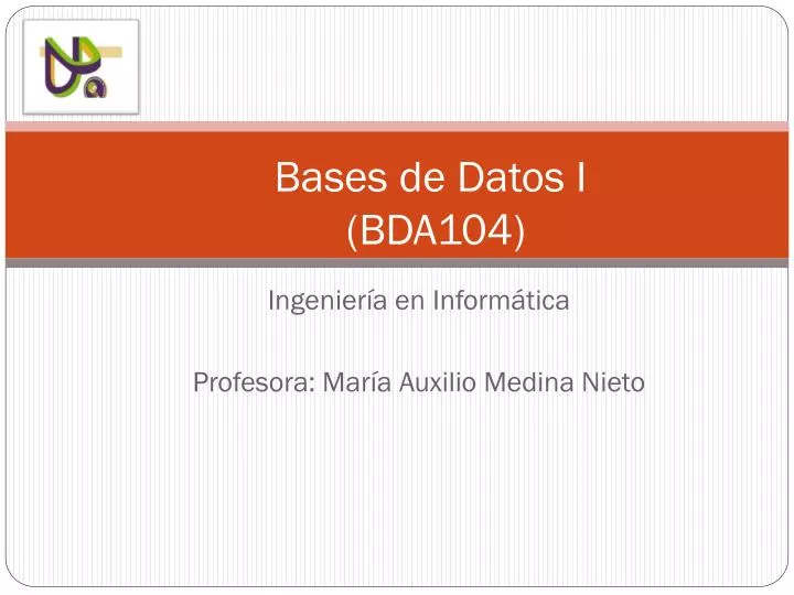 bases de datos i bda104
