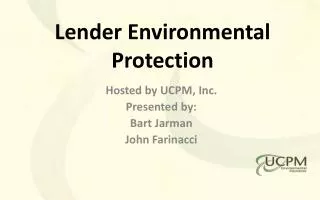 Lender Environmental Protection