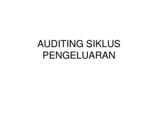 auditing siklus pengeluaran