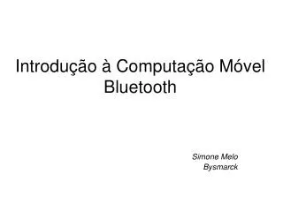 introdu o computa o m vel bluetooth