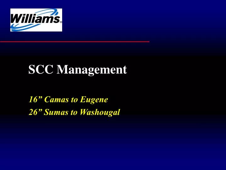 scc management