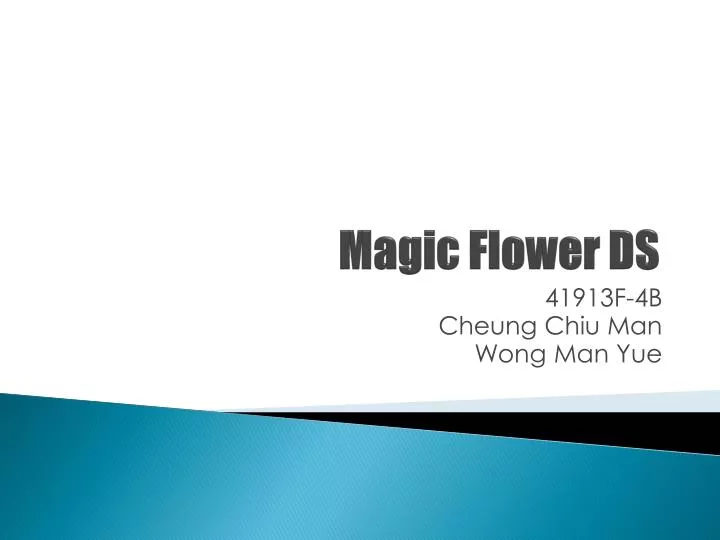 magic flower ds