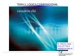 TEMA 3. LÓGICA COMBINACIONAL - slide 1
