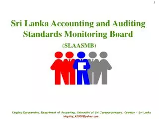 Sri Lanka Accounting and Auditing Standards Monitoring Board (SLAASMB)