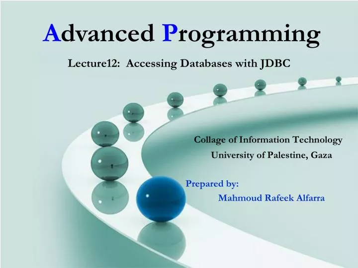 collage of information technology university of palestine gaza prepared by mahmoud rafeek alfarra