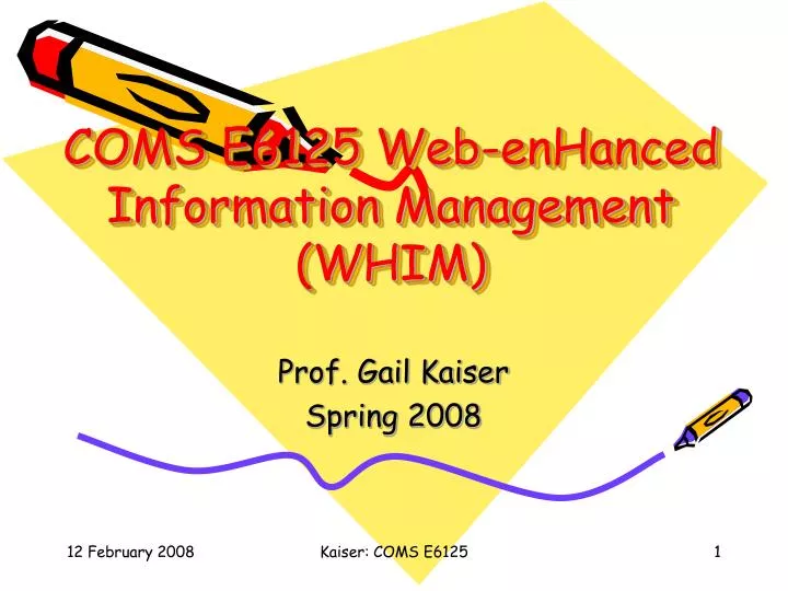 coms e6125 web enhanced information management whim