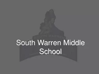 South Warren Middle School