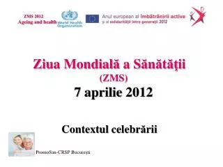 zms 2012 ageing and health