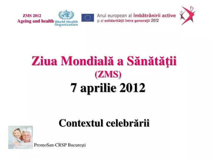 zms 2012 ageing and health