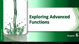 Exploring Advanced Functions