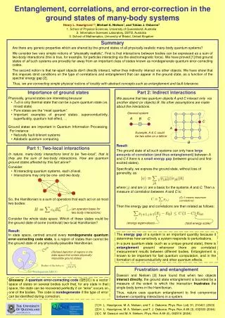 Part 2: Indirect interactions