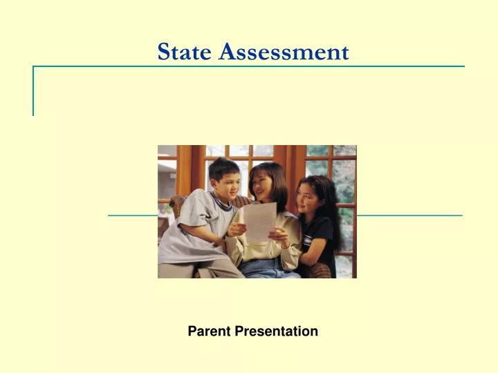 state assessment