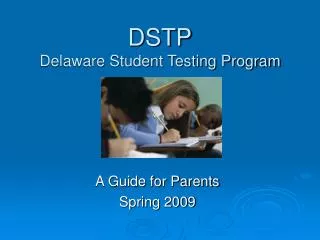 DSTP Delaware Student Testing Program