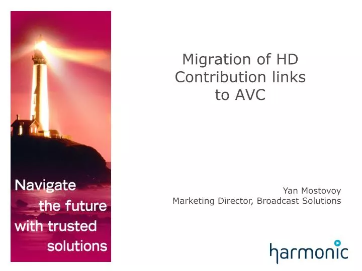 migration of hd contribution links to avc