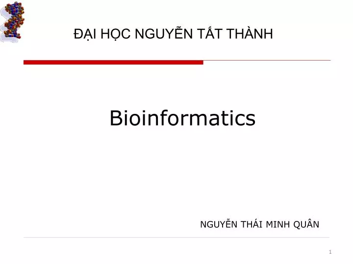 bioinformatics