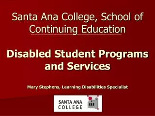 Learning Skills Program Overview