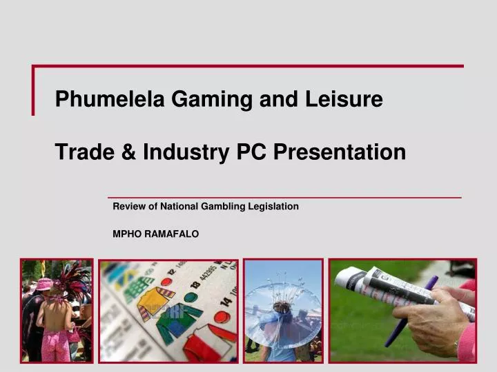 phumelela gaming and leisure trade industry pc presentation