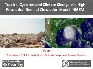 Tropical Cyclones and Climate Change in a High Resolution General Circulation Model, HiGEM