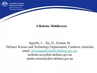 A Robotic Middleware