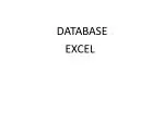 DATABASE - slide 1