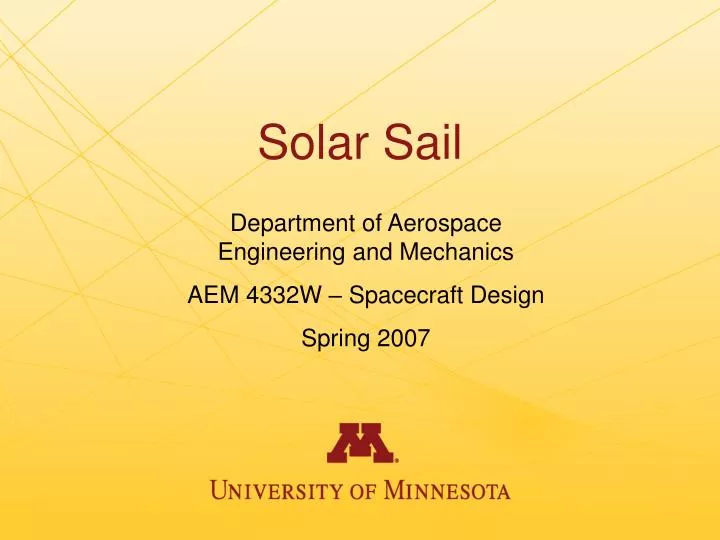 solar sail
