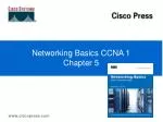 Networking Basics CCNA 1 Chapter 5 - slide 1