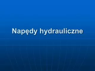 nap dy hydrauliczne
