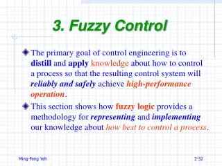 3. Fuzzy Control