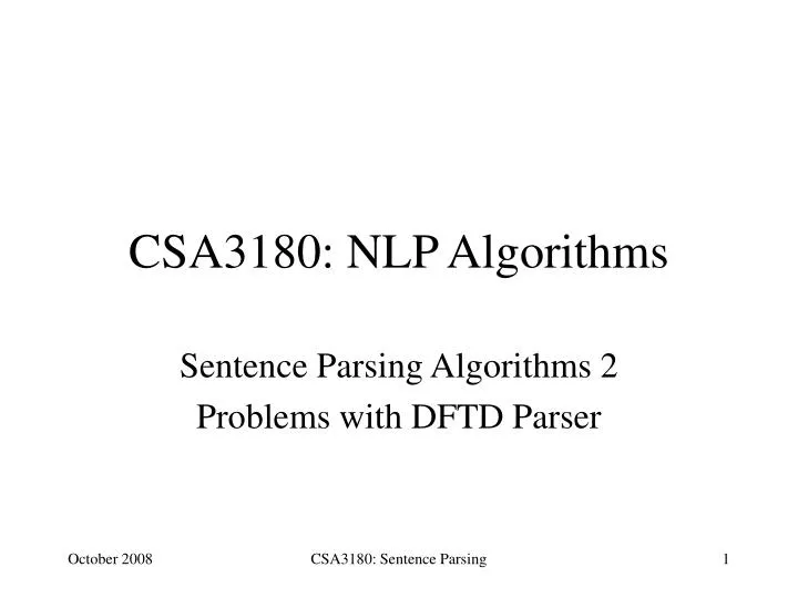 csa3180 nlp algorithms
