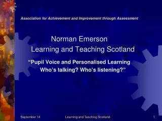 Association for Achievement and Improvement through Assessment