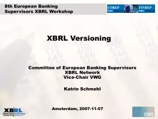 XBRL Versioning