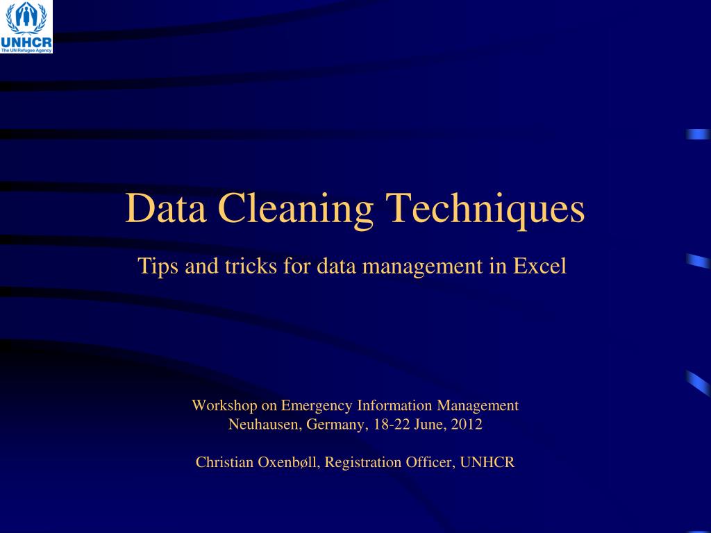 PPT - Data Cleaning Techniques PowerPoint Presentation, free download ...