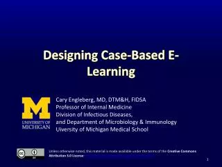 Designing Case-Based E-Learning