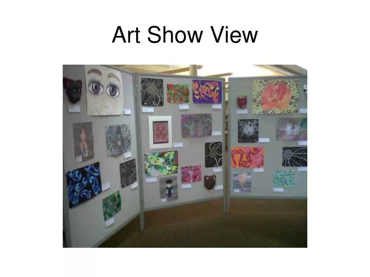 art show view