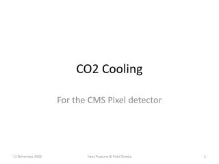 CO2 Cooling