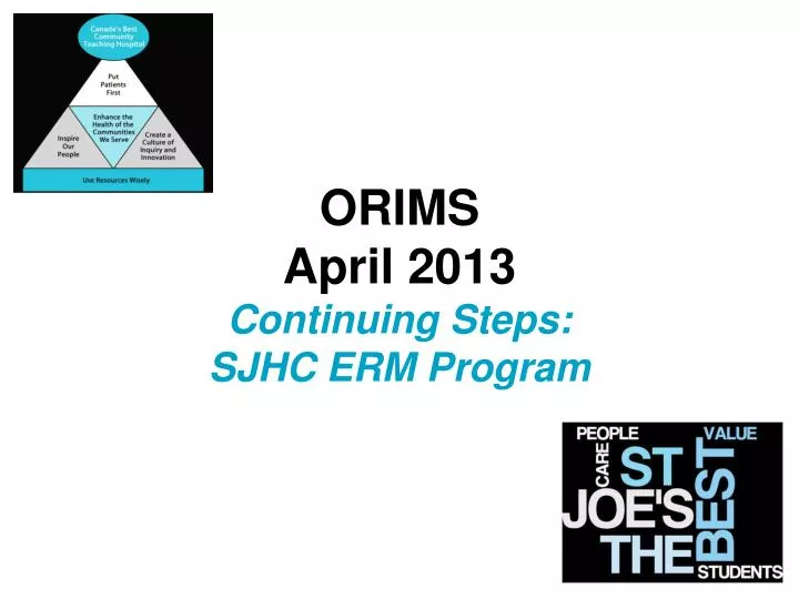orims april 2013 continuing steps sjhc erm program