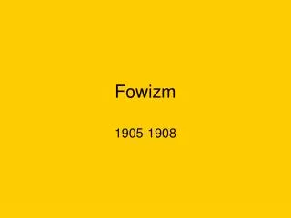 fowizm