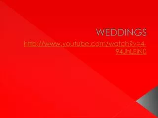 weddings