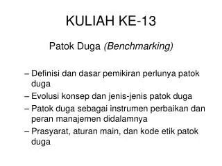 kuliah ke 13