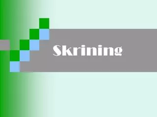 skrining