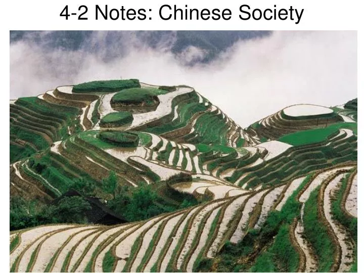 4 2 notes chinese society
