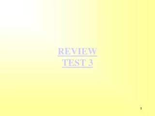 REVIEW TEST 3