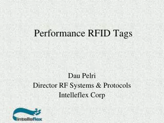 performance rfid tags