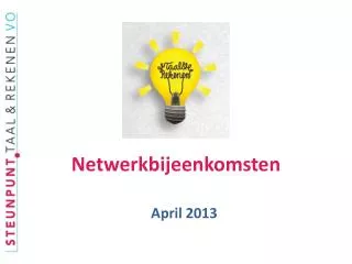 netwerkbijeenkomsten
