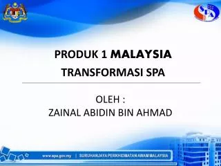 oleh zainal abidin bin ahmad