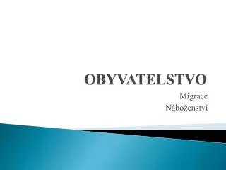 obyvatelstvo