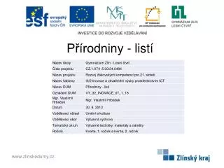 p rodniny list