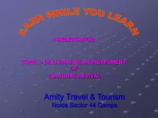 Amity Travel &amp; Tourism Noida Sector 44 Camps